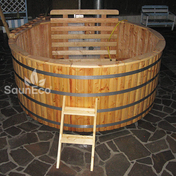 Extra Large Hot Tub Hight Quality Larch Wood For 12 People